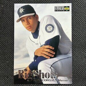 1997 Collectors Choice Big Shots Alex Rodriguez Seattle Mariners